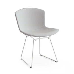 Bertoia Side Chair with Full Cover Side/Dining Knoll White Journey - Jingle 