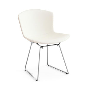 Bertoia Side Chair with Full Cover Side/Dining Knoll Polished Chrome Journey - Mitten 
