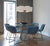 Bertoia Side Chair with Seat and Back Pad Side/Dining Knoll 