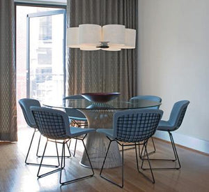 Bertoia Side Chair with Full Cover Side/Dining Knoll 
