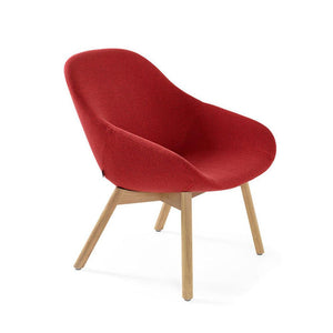Beso Lounge Chair With Wood Base Chairs Artifort 