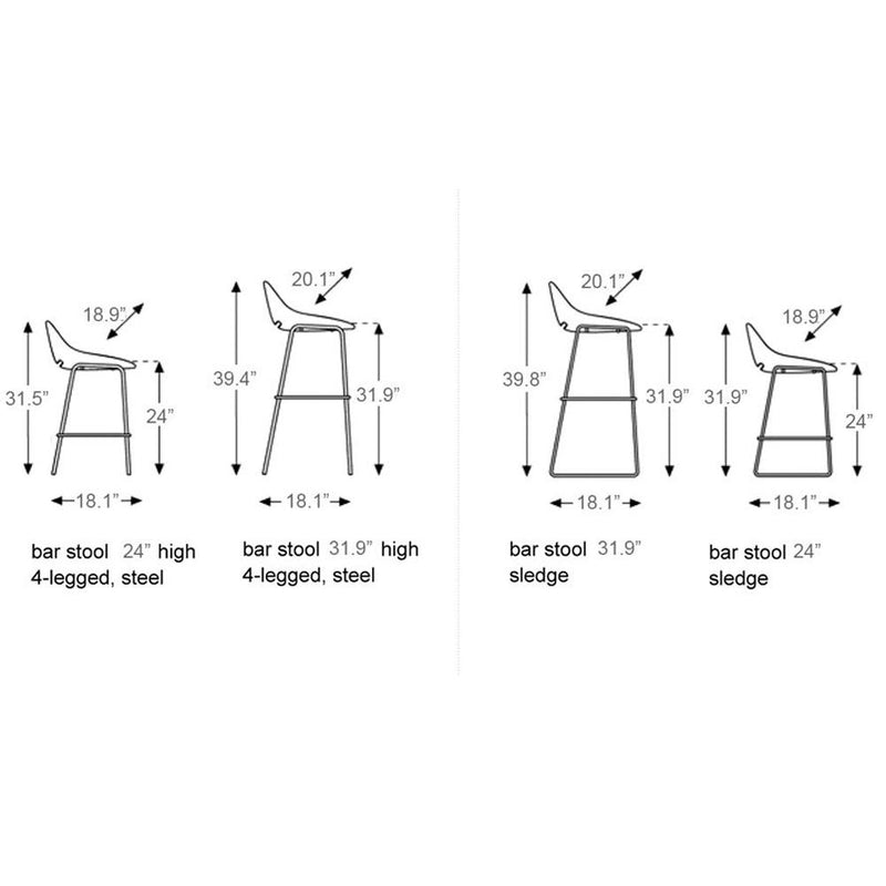 Beso Metal Leg Stool Stools Artifort 