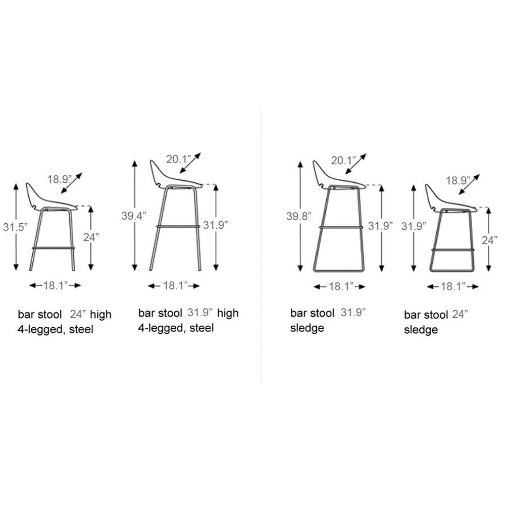 Beso Metal Leg Stool Stools Artifort 