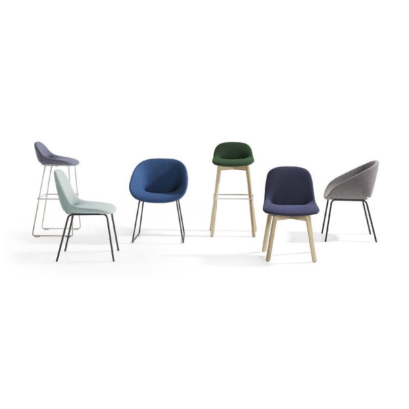 Beso Wood 4 Leg Side Chair Chairs Artifort 