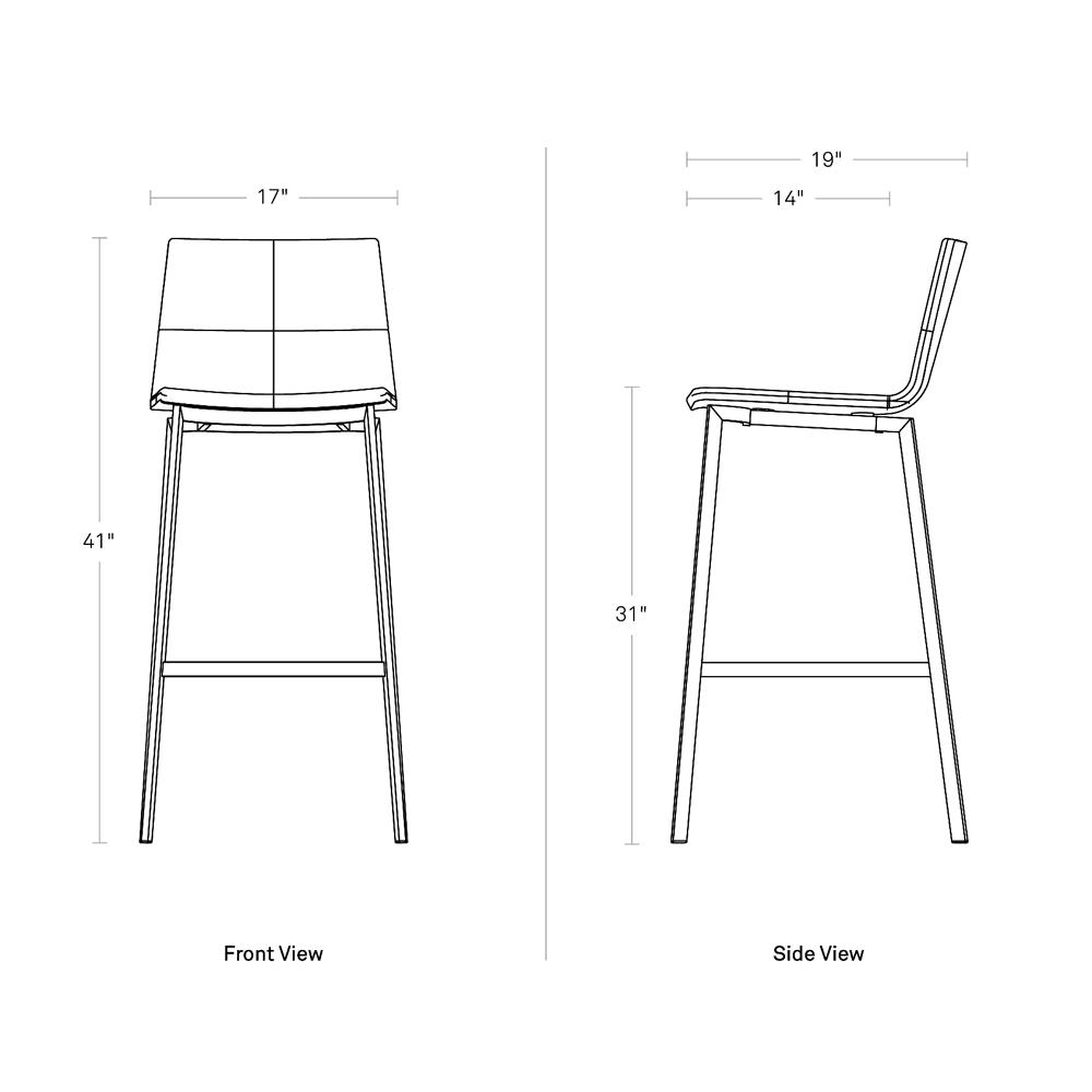 Between Us Barstool Stools BluDot 