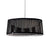 Solis Drum Led Suspension Lamp suspension lamps Pablo Black 24" 