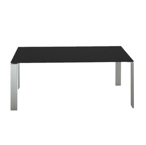 Four Soft Touch Table Tables Kartell Small Black Aluminum