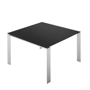Four Soft Touch Square Table Tables Kartell Black White 