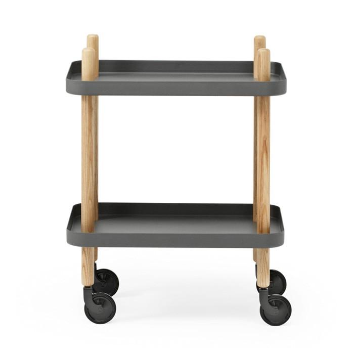 Block Table Tables Normann Copenhagen Dark Grey 