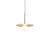 Bola Disc Pendant ceiling lights Pablo Brass 12" 