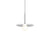 Bola Disc Pendant ceiling lights Pablo Chrome 12" 