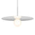 Bola Disc Pendant ceiling lights Pablo Chrome 32" 