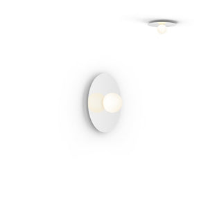 Bola Disc Flush ceiling lights Pablo 12" - White 