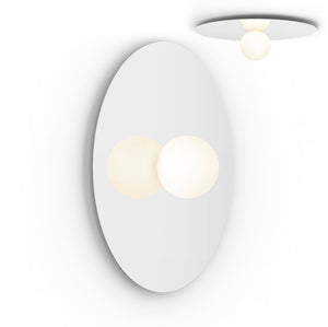 Bola Disc Flush ceiling lights Pablo 32" - White 