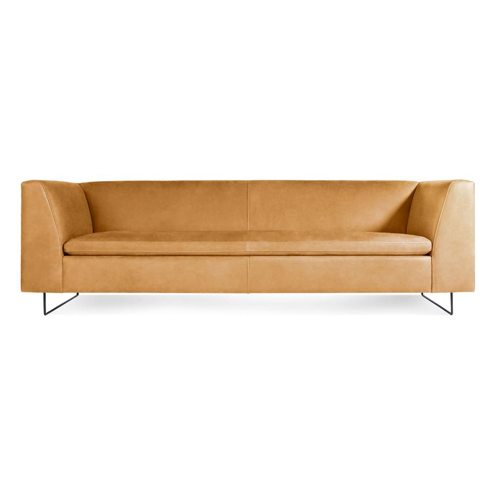 Bonnie 96" Sofa Sofa BluDot Camel Leather 