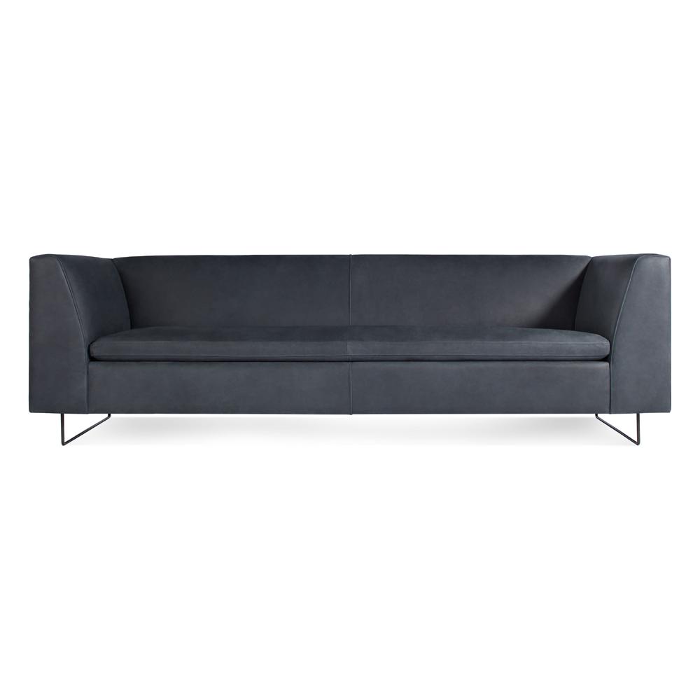 Bonnie 96" Sofa Sofa BluDot Ink Leather 