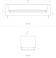 Bonnie Sofa 96" by Blu Dot Sofa BluDot 