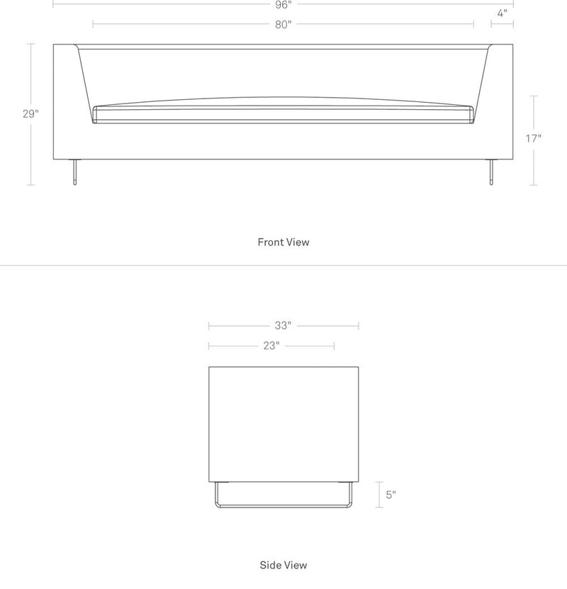 Bonnie Sofa 96" by Blu Dot Sofa BluDot 