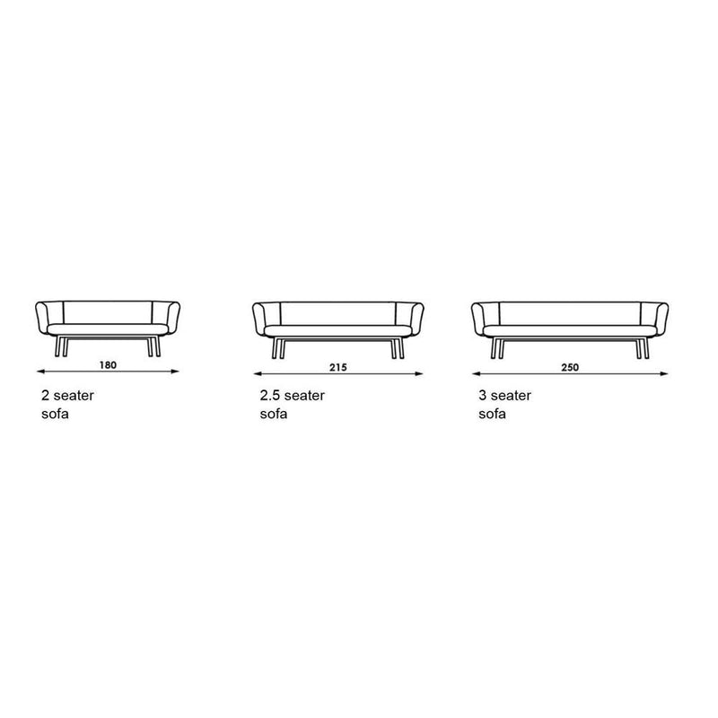 Bras 2.5 Seat Sofa Sofa Artifort 