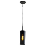 Brompton Pendant Pendant Lights Original BTC 1 Anthracite Glass 