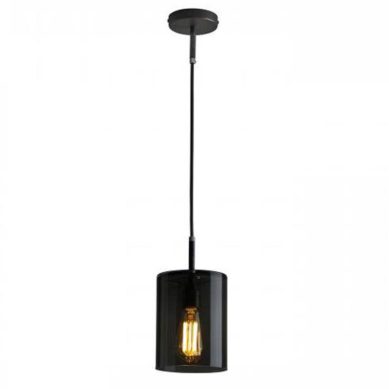 Brompton Pendant Pendant Lights Original BTC 2 Anthracite Glass 