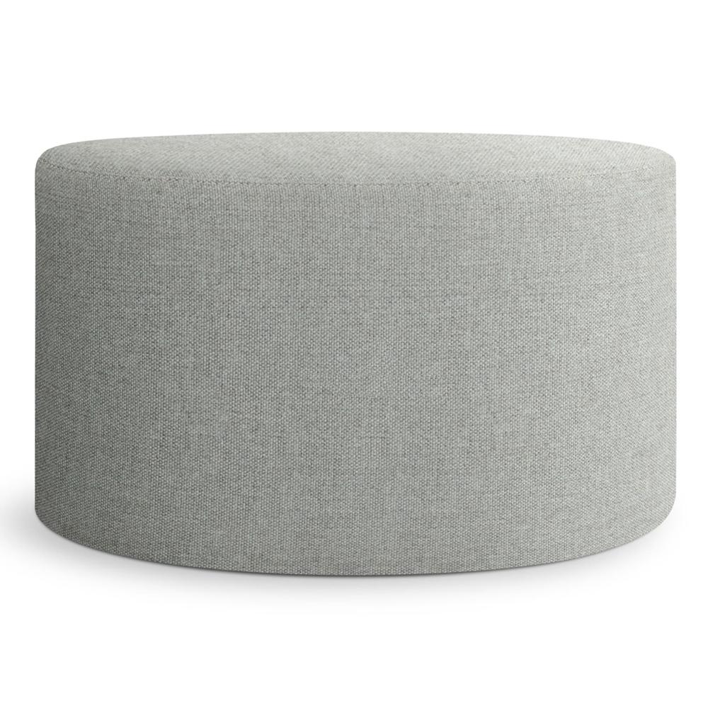 Bumper Large Outdoor Ottoman ottomans BluDot Toohey Breezy Blue 