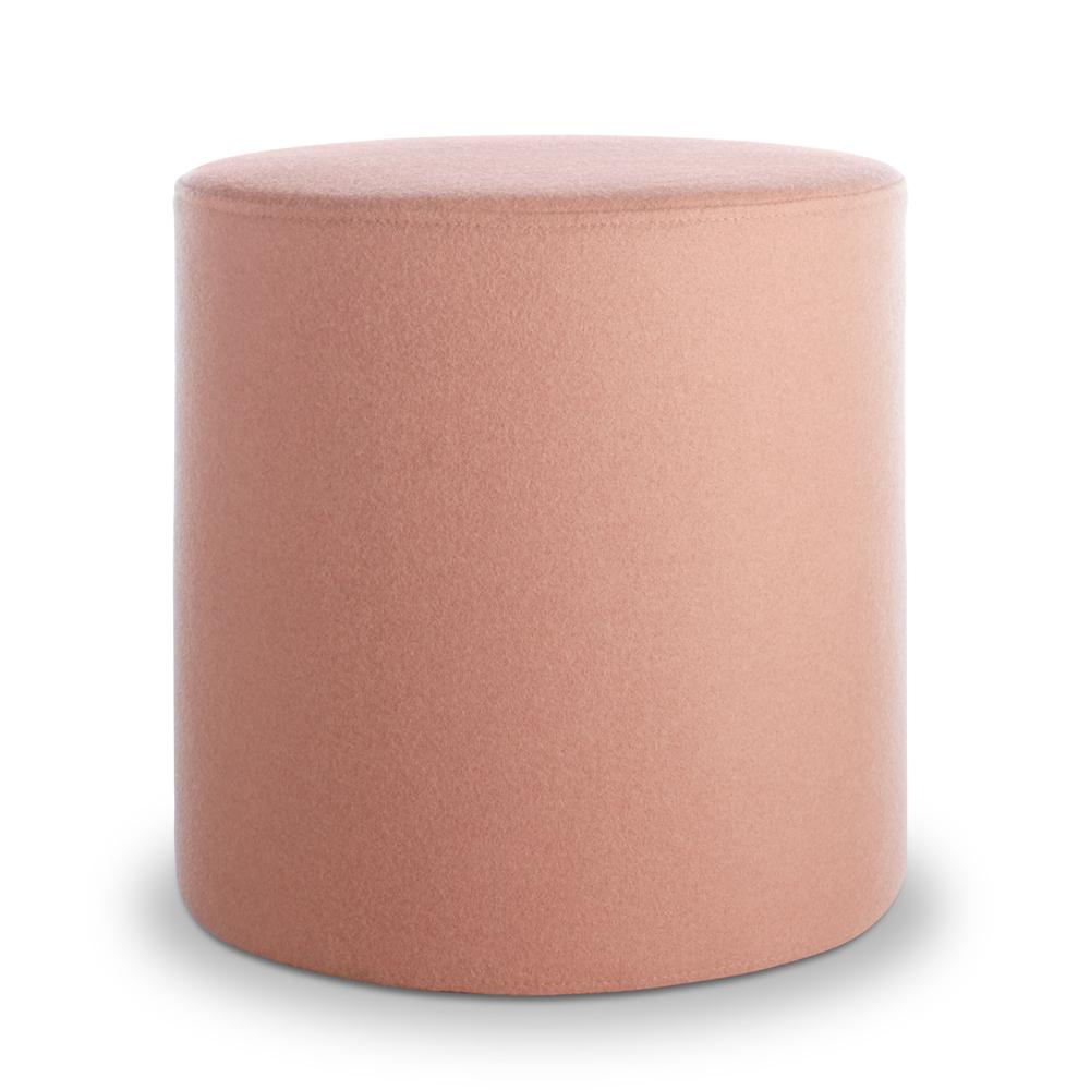 Bumper Small Ottoman ottomans BluDot Thurmond Blush 