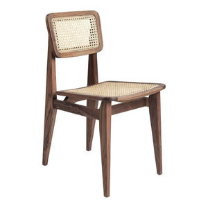 C-Chair Dining Chair- Unupholstered French Cane Chairs Gubi American Walnut Oiled C-Chair-Dining-Chair-Unupholstered-French-Cane-Gubi-CA-Modern-Home-