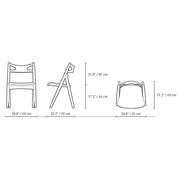 CH29P Sawbuck Chair Side/Dining Carl Hansen 