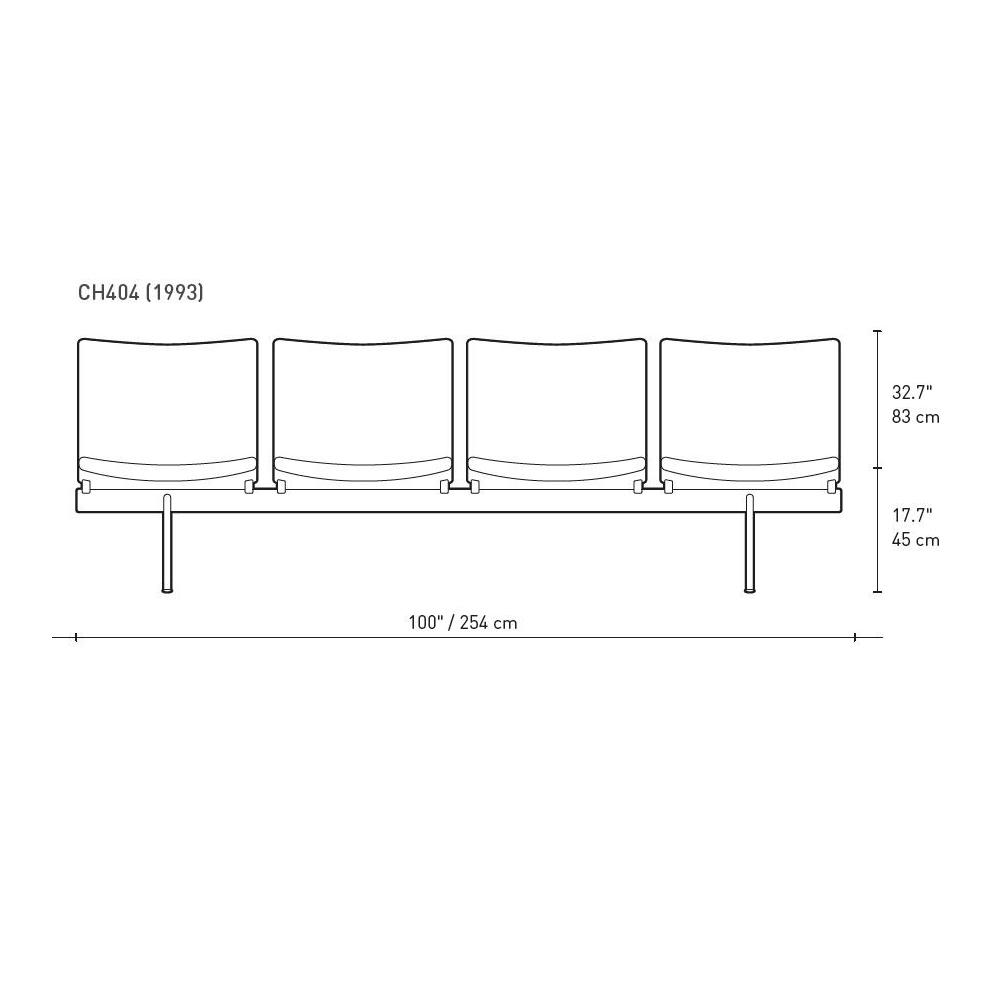 CH404 Chair lounge chair Carl Hansen 