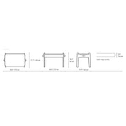 CH411 Peters Table Side/Dining Carl Hansen 