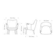 CH71 Lounge Chair lounge chair Carl Hansen 