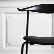 CH88p Stacking Chair With Upholstered Seat Side/Dining Carl Hansen 