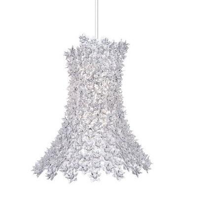 Bloom Suspension Lamp hanging lamps Kartell Transparent Crystal 