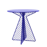 Cafe Table Tables Bend Goods Electric Blue Round 
