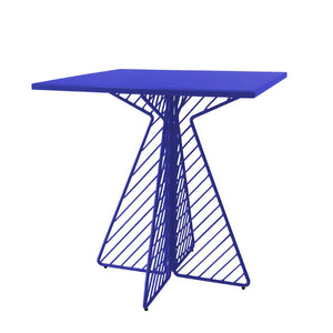 Cafe Table Tables Bend Goods Electric Blue Square 