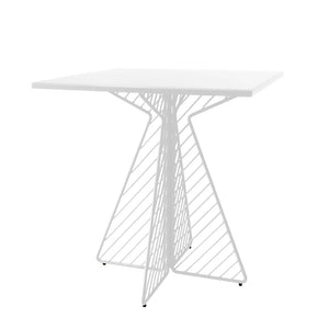 Cafe Table Tables Bend Goods White Square 
