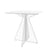 Cafe Table Tables Bend Goods White Square 