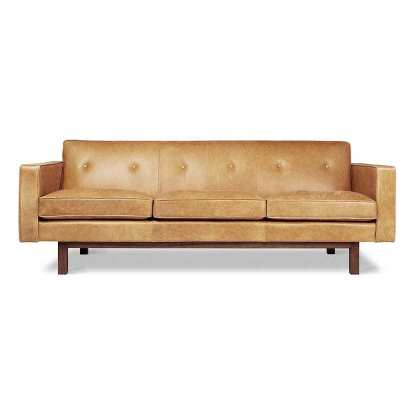 Embassy Sofa Sofa Gus Modern Canyon Whiskey Leather 