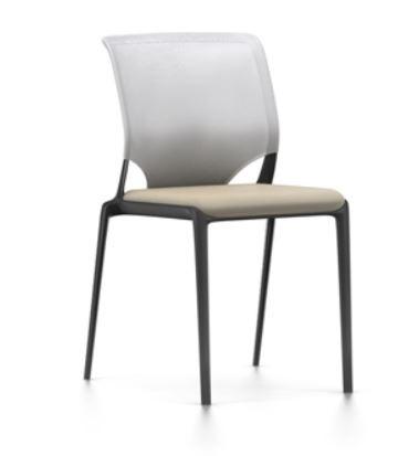 MedaSlim Visitor Chair Armless Chairs Vitra 