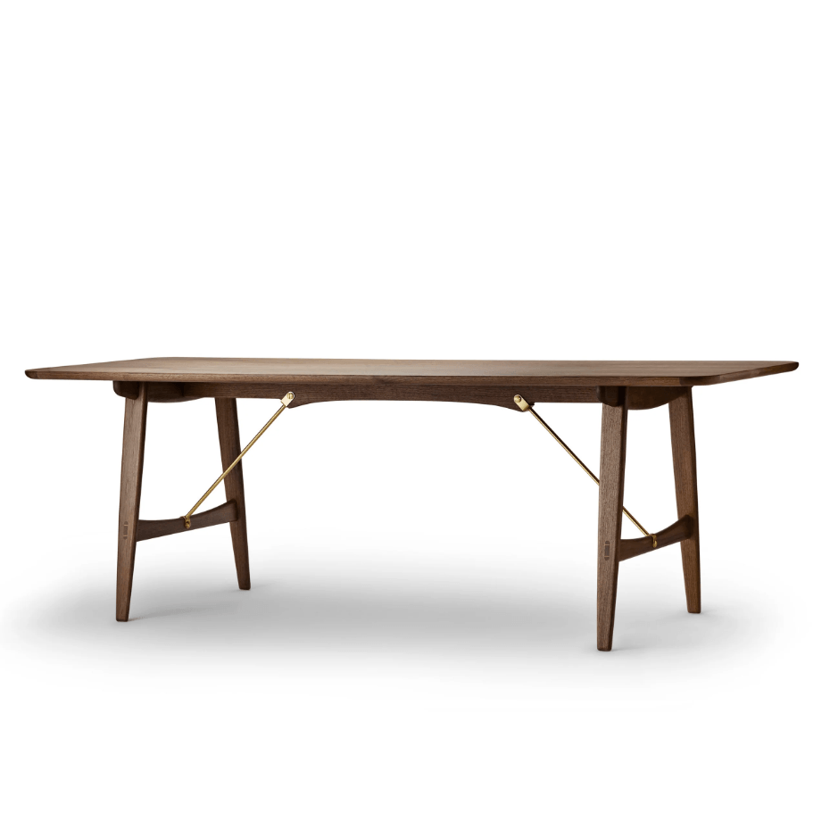 BM1160 Hunting Table Tables Carl Hansen Lacquer Walnut 