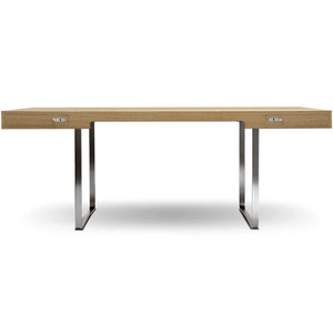 Ch110 Desk Desk's Carl Hansen Oak - Oiled Stainless steel 