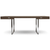 Ch110 Desk Desk's Carl Hansen Walnut - Oiled Stainless steel 