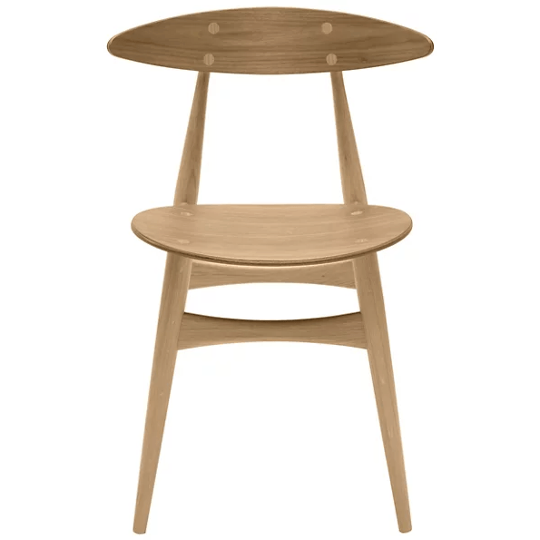 Wegner CH33T Chair Side/Dining Carl Hansen Beech-Lacquer 