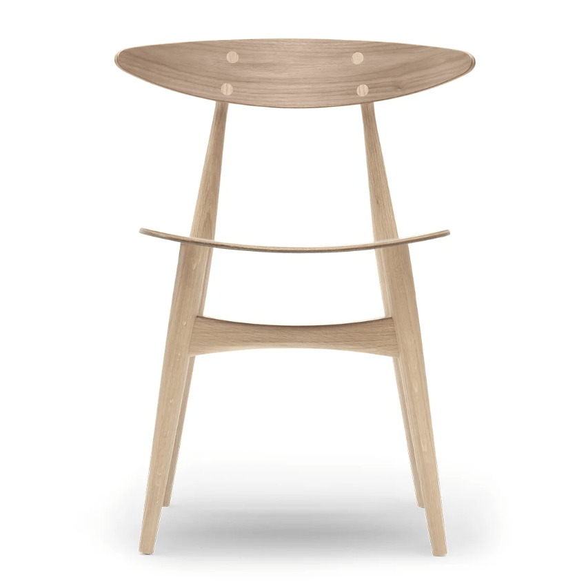 Wegner CH33T Chair Side/Dining Carl Hansen Beech-Soap 