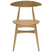 Wegner CH33T Chair Side/Dining Carl Hansen Oak-Lacquer 