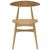 Wegner CH33T Chair Side/Dining Carl Hansen Oak-Lacquer 