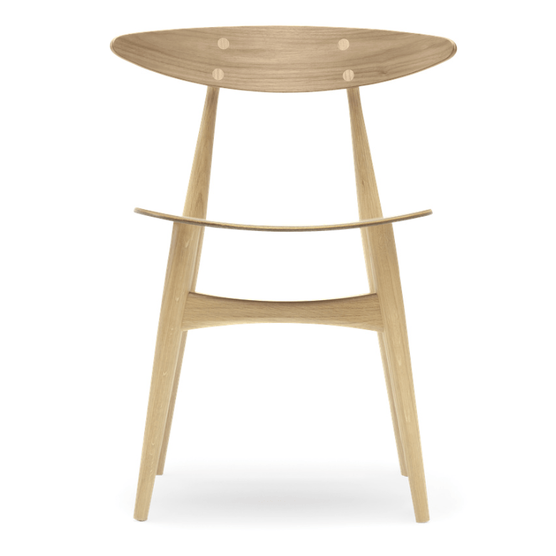 Wegner CH33T Chair Side/Dining Carl Hansen Oak-Soap 