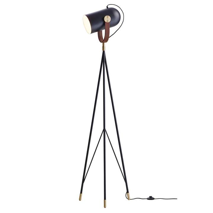 Carronade High Floor Lamp Floor Lamps Original BTC Black 