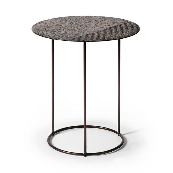 Celeste Side Table - Lava Linear Side/Dining Ethnicraft 